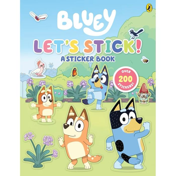 Bluey Let's Stick Sticker Scenes Book