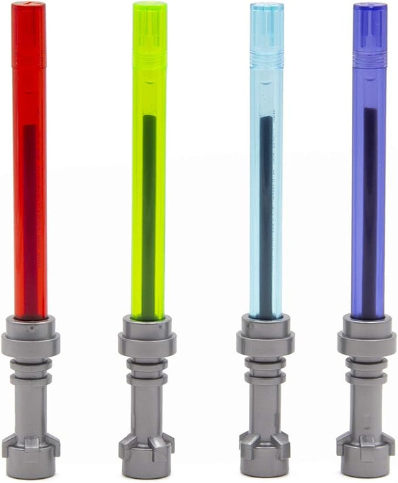 LEGO Lightsaber Gel Pen 4 Pack