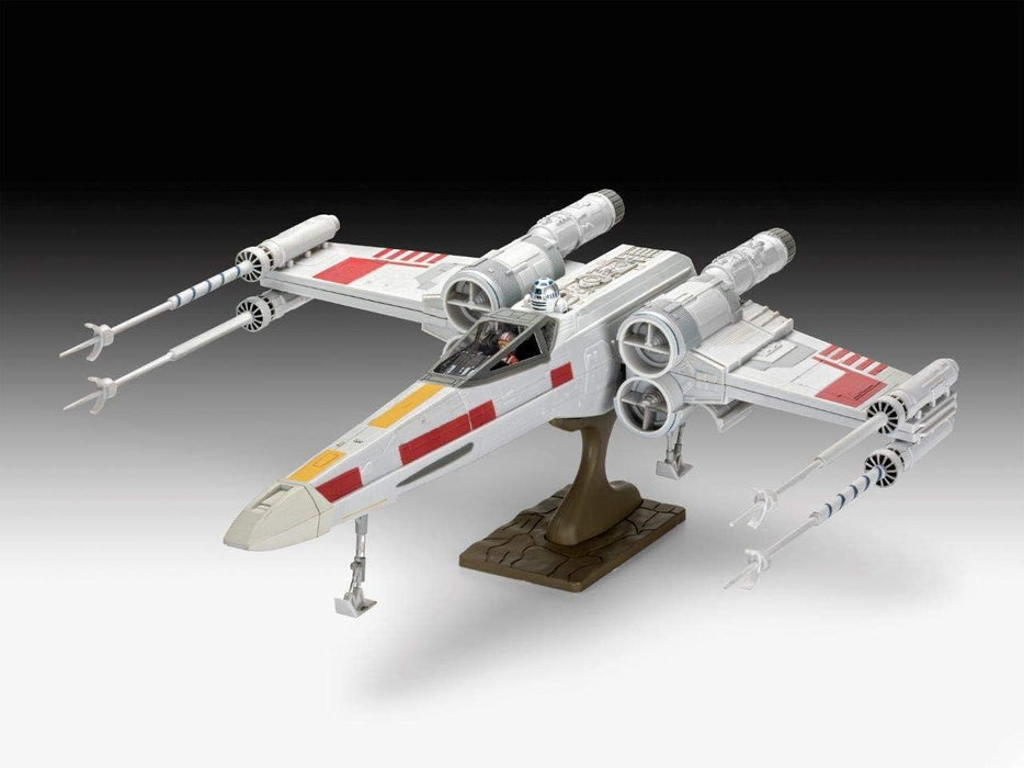 Revell 06890 Easy Click 1:29 - Star Wars X-Wing Fighter Plastic Model Kit - White