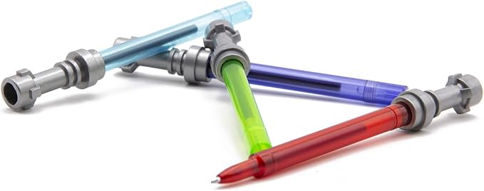 LEGO Lightsaber Gel Pen 4 Pack