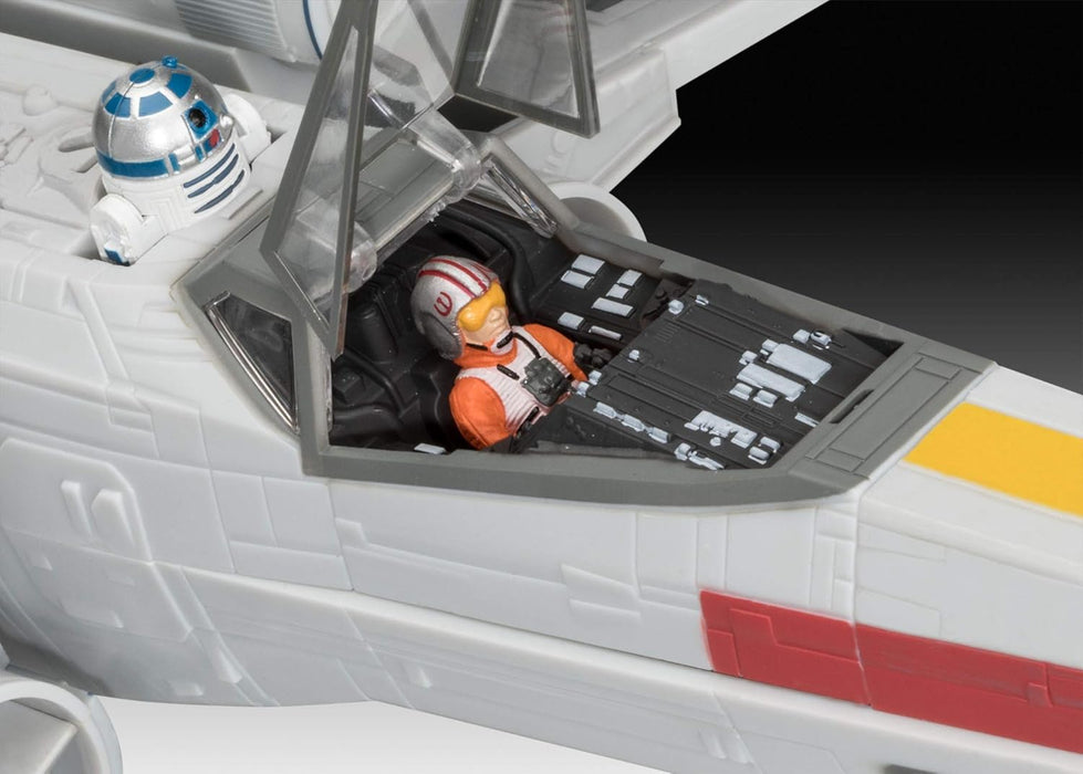 Revell 06890 Easy Click 1:29 - Star Wars X-Wing Fighter Plastic Model Kit - White