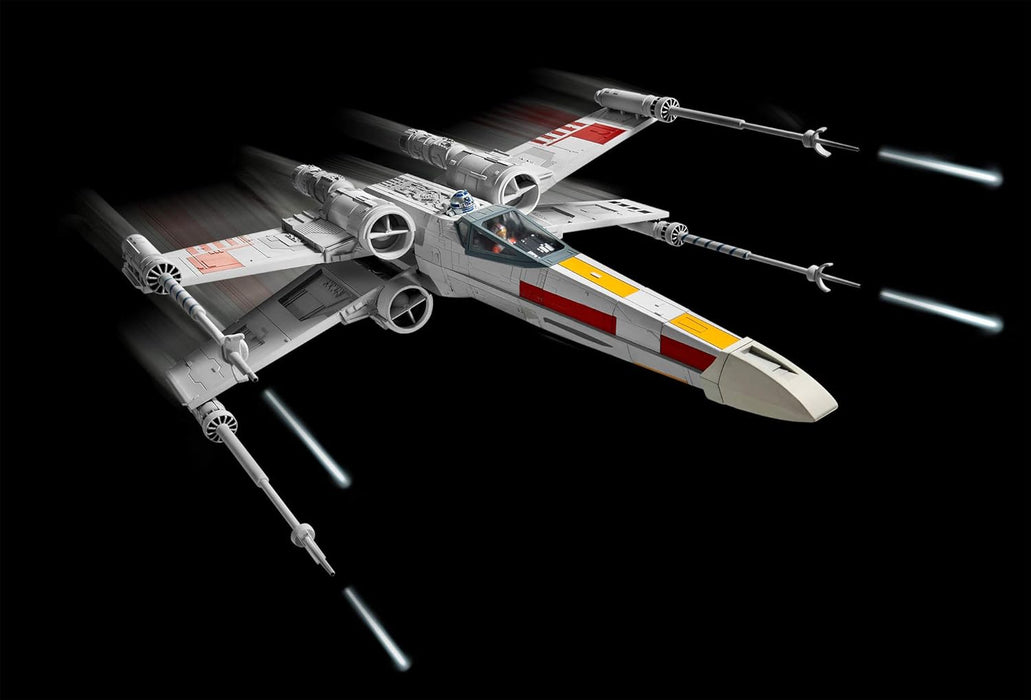 Revell 06890 Easy Click 1:29 - Star Wars X-Wing Fighter Plastic Model Kit - White