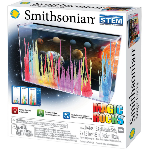 Smithsonian Magic Rocks - Crystal growing kit