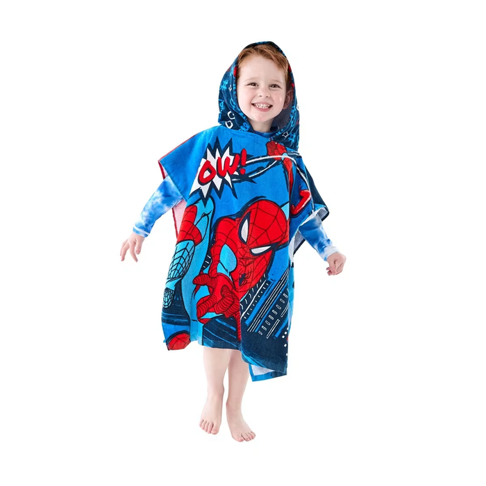 Spider-Man Cotton Hooded Towel