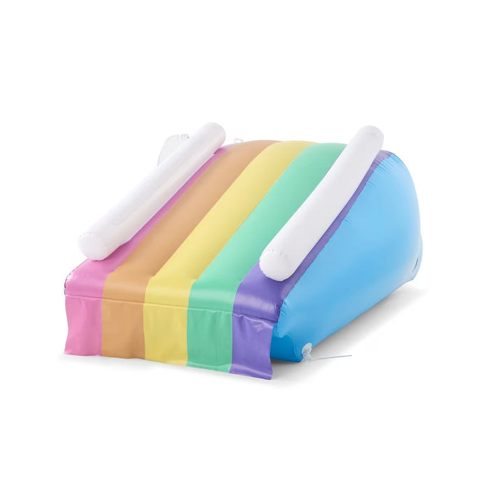 Inflatable Rainbow Sprinkler Slide Pool