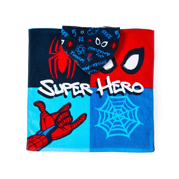 Spider-Man Cotton Hooded Towel